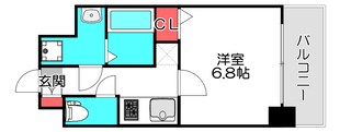 ワールドアイ大阪ドームシティⅡの物件間取画像